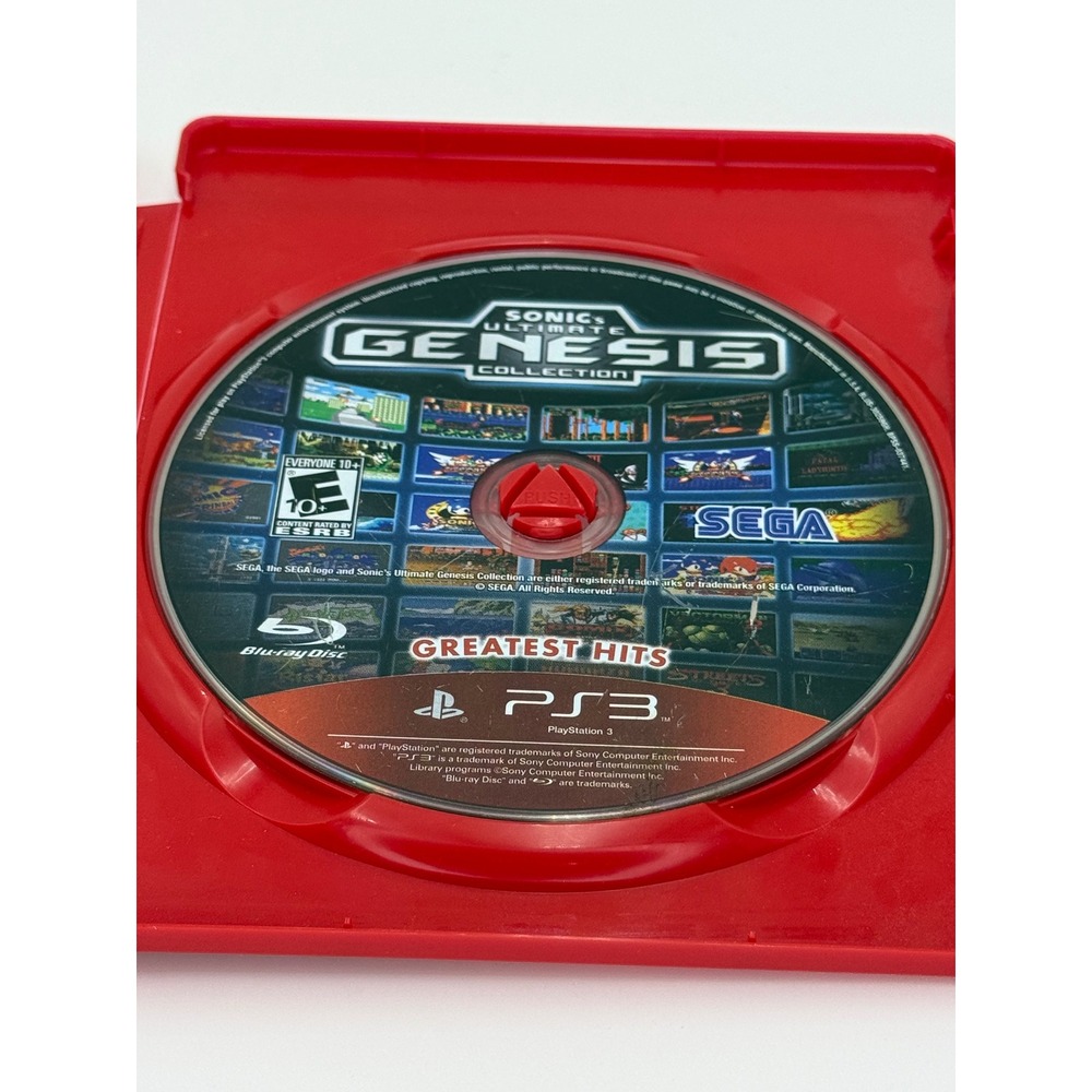 Sonic's Ultimate Genesis Collection (Sony PlayStation 3, 2009) Complete Tested - Picture 3 of 5